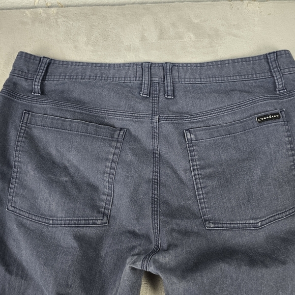 Oakley Slim Fit Pants Blue Sz 36x28 - Picture 4 of 10